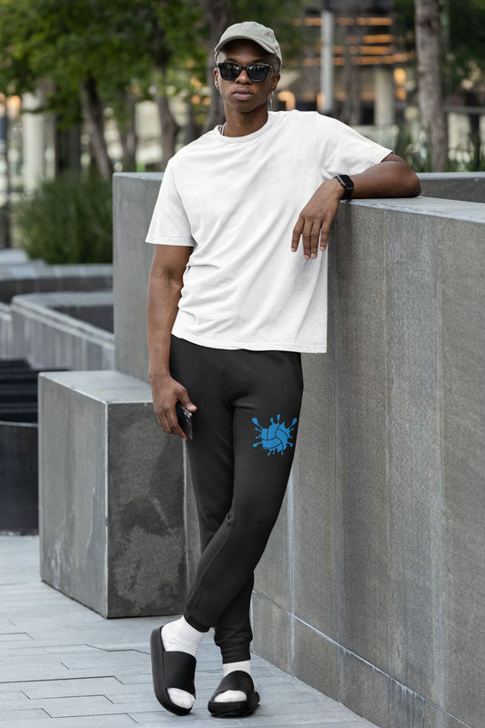 Men's Black Joggers