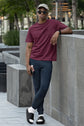 MENS NAVY BLUE JOGGERS