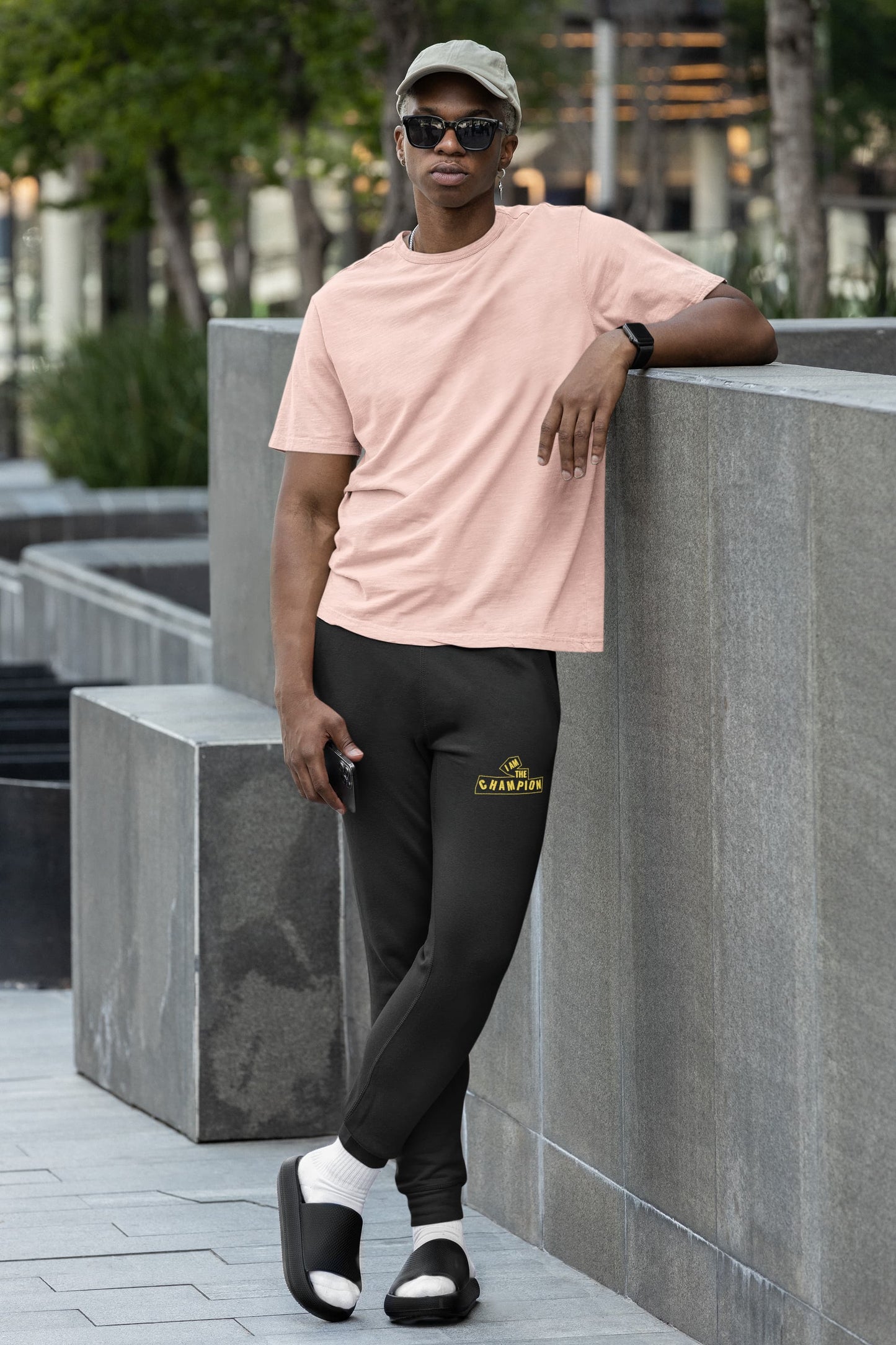MENS BLACK JOGGERS