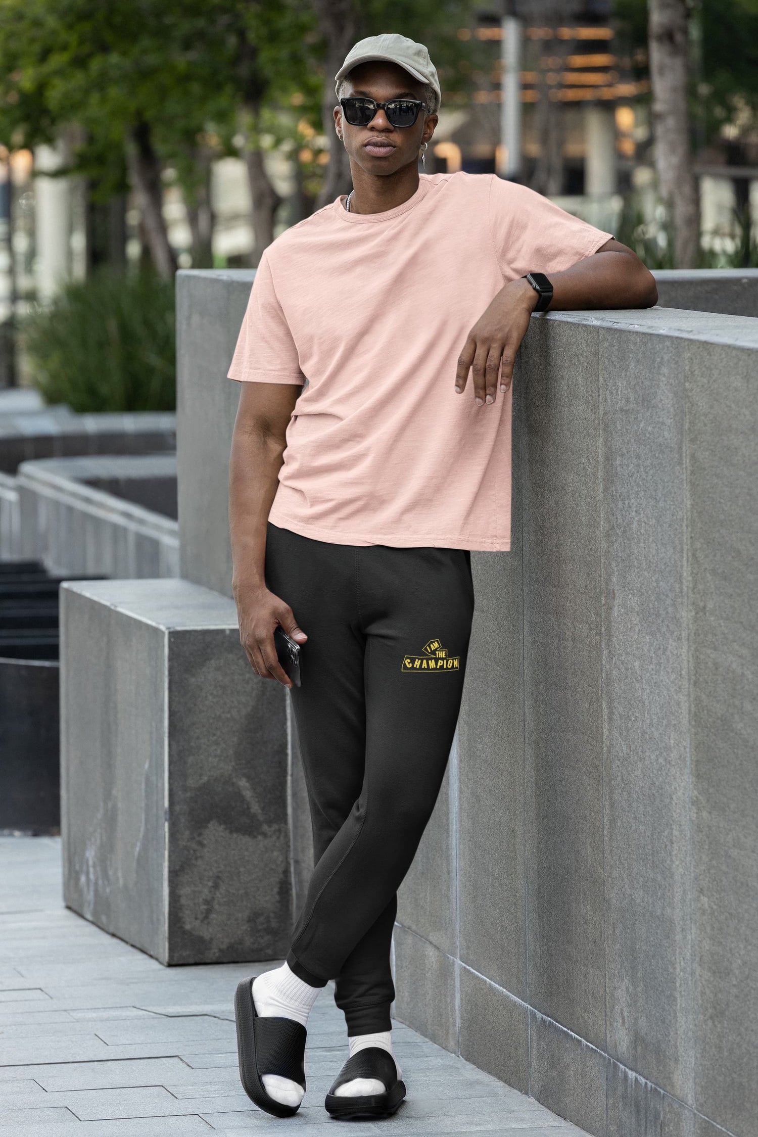 MENS BLACK JOGGERS
