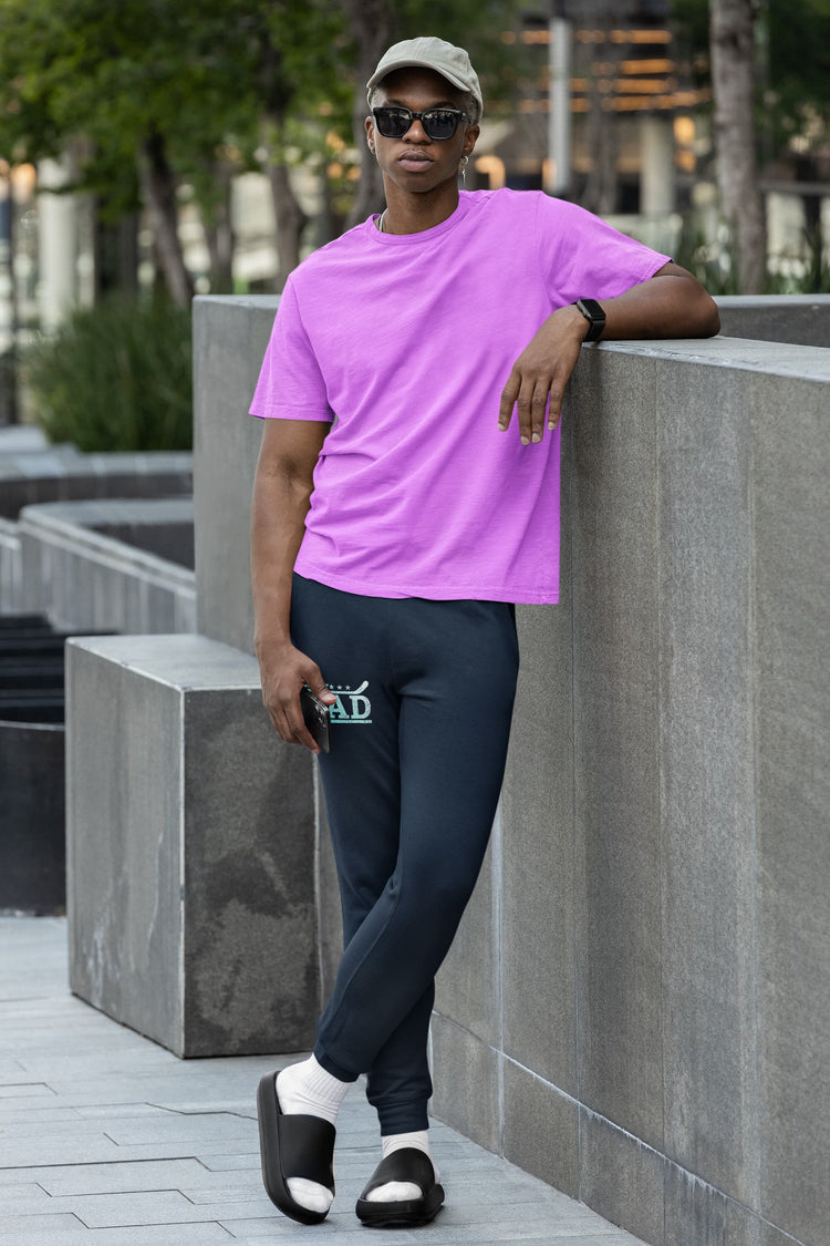 MENS NAVY BLUE JOGGERS