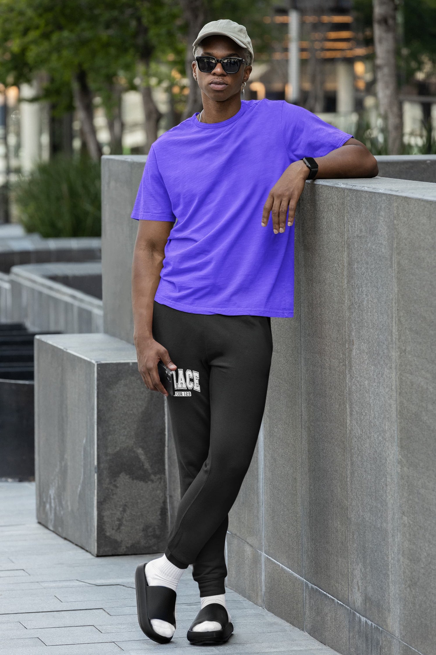MENS BLACK JOGGERS