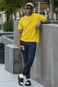 MENS NAVY BLUE JOGGERS