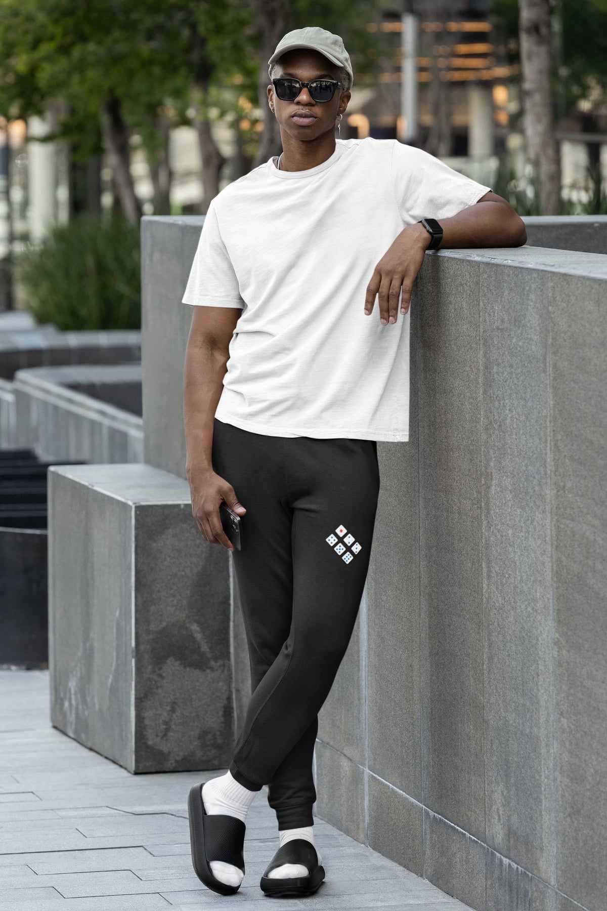 Men's Black Joggers