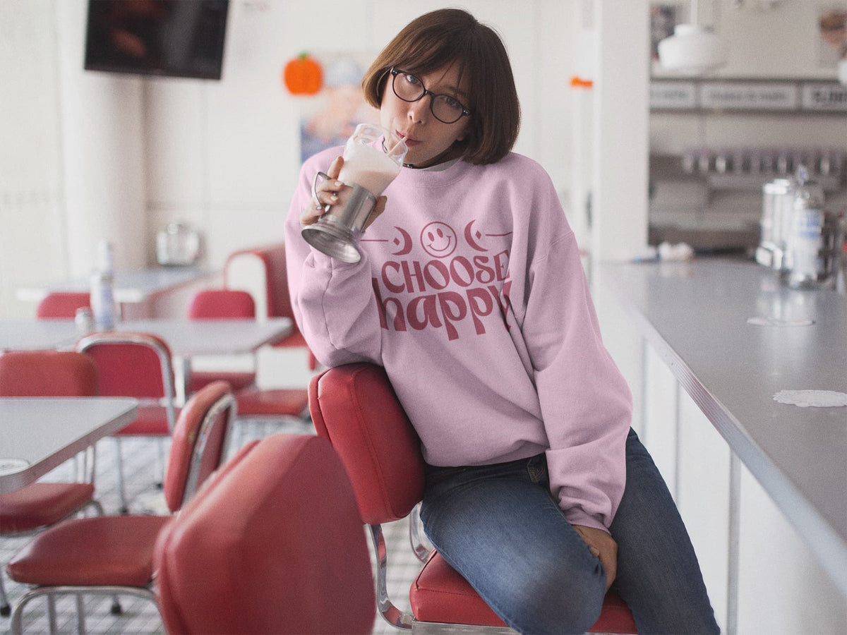 Women's Light Pink Sweatshirts