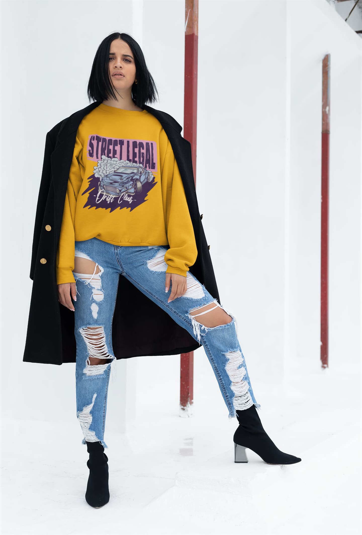 Men's Golden Yellow Sweatshirts