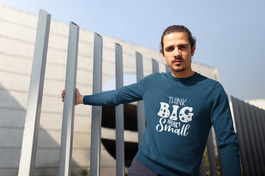 UNISEX NAVY BLUE SWEATSHIRT