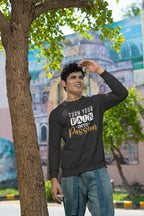MENS BLACK SWEATSHIRT 