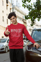 UNISEX RED SWEATSHIRT