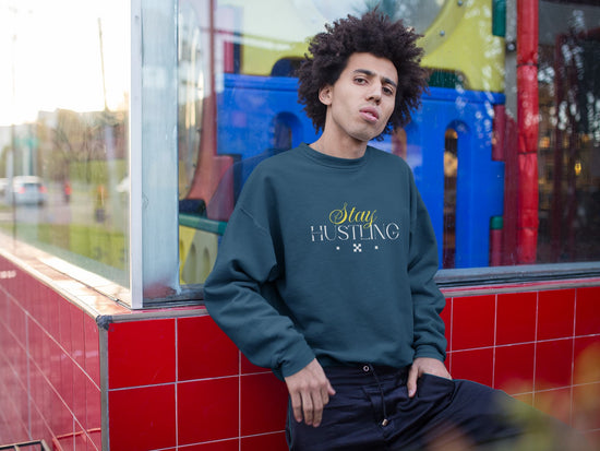 MENS NAVY BLUE SWEATSHIRT 