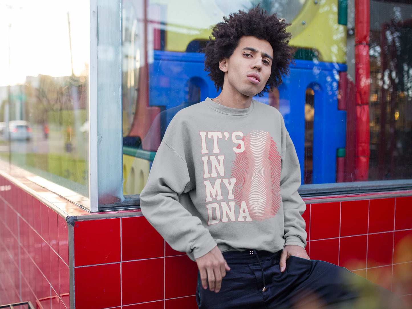 Men's Melange Grey Sweatshirts