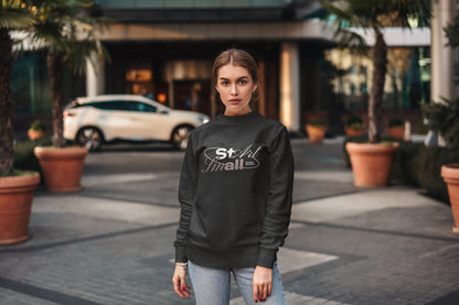 UNISEX BLACK SWEATSHIRT