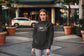 UNISEX BLACK SWEATSHIRT