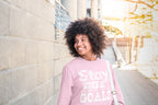 UNISEX LIGHT PINK SWEATSHIRT