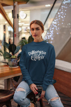UNISEX NAVY BLUE SWEATSHIRT