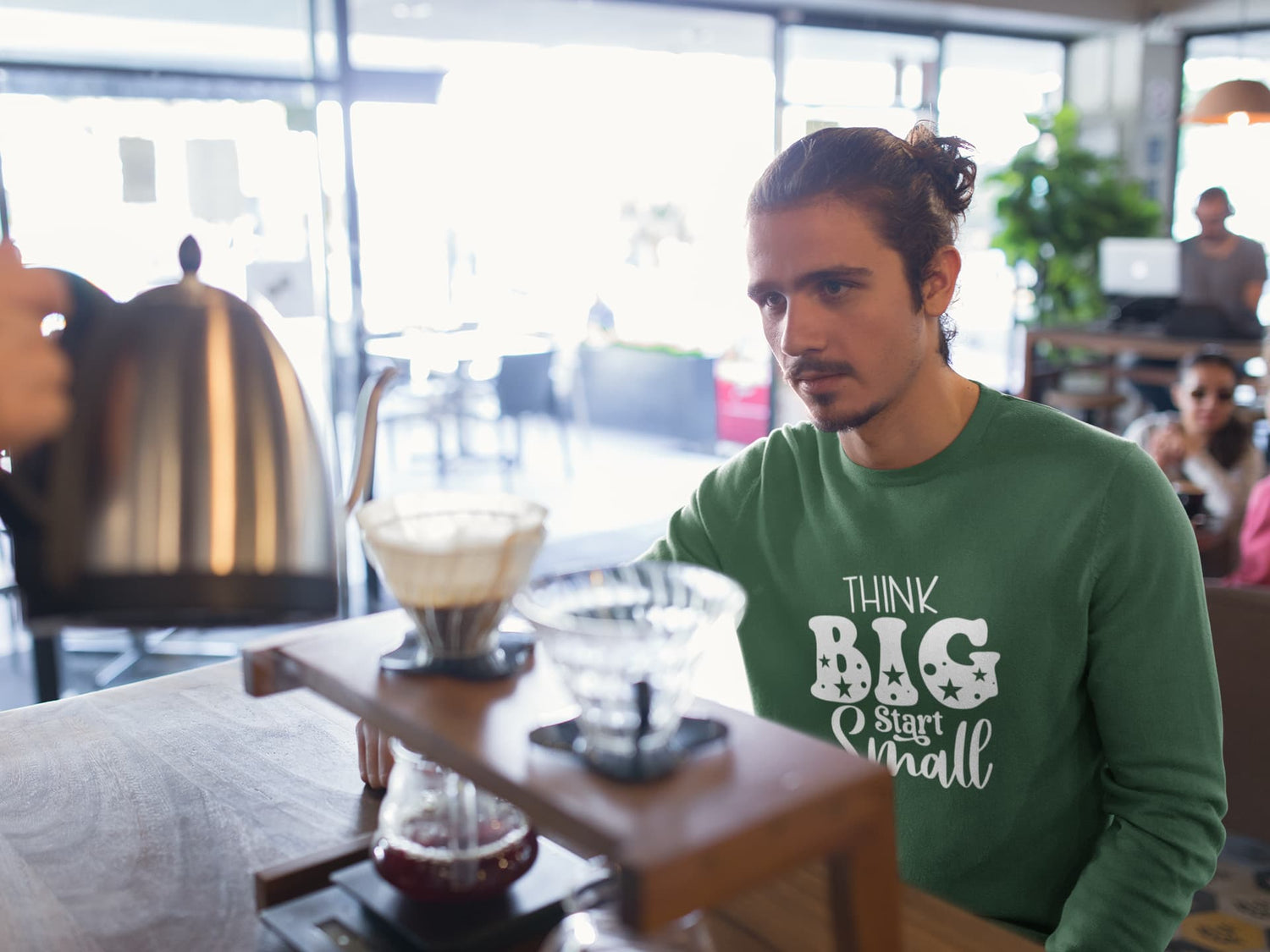 UNISEX OLIVE GREEN SWEATSHIRT