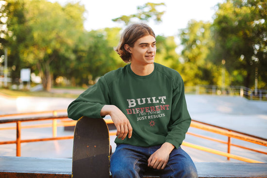MENS OLIVE GREEN SWEATSHIRT