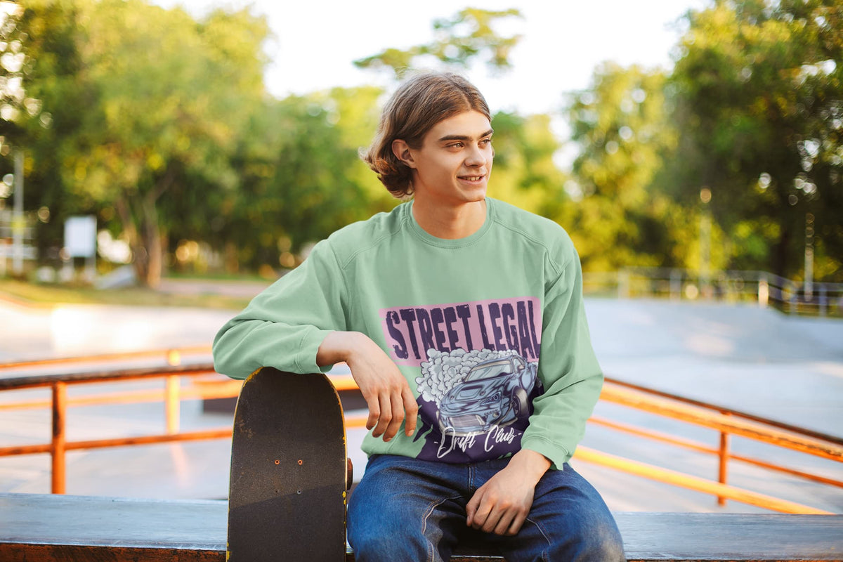 Men's Mint Green Sweatshirts