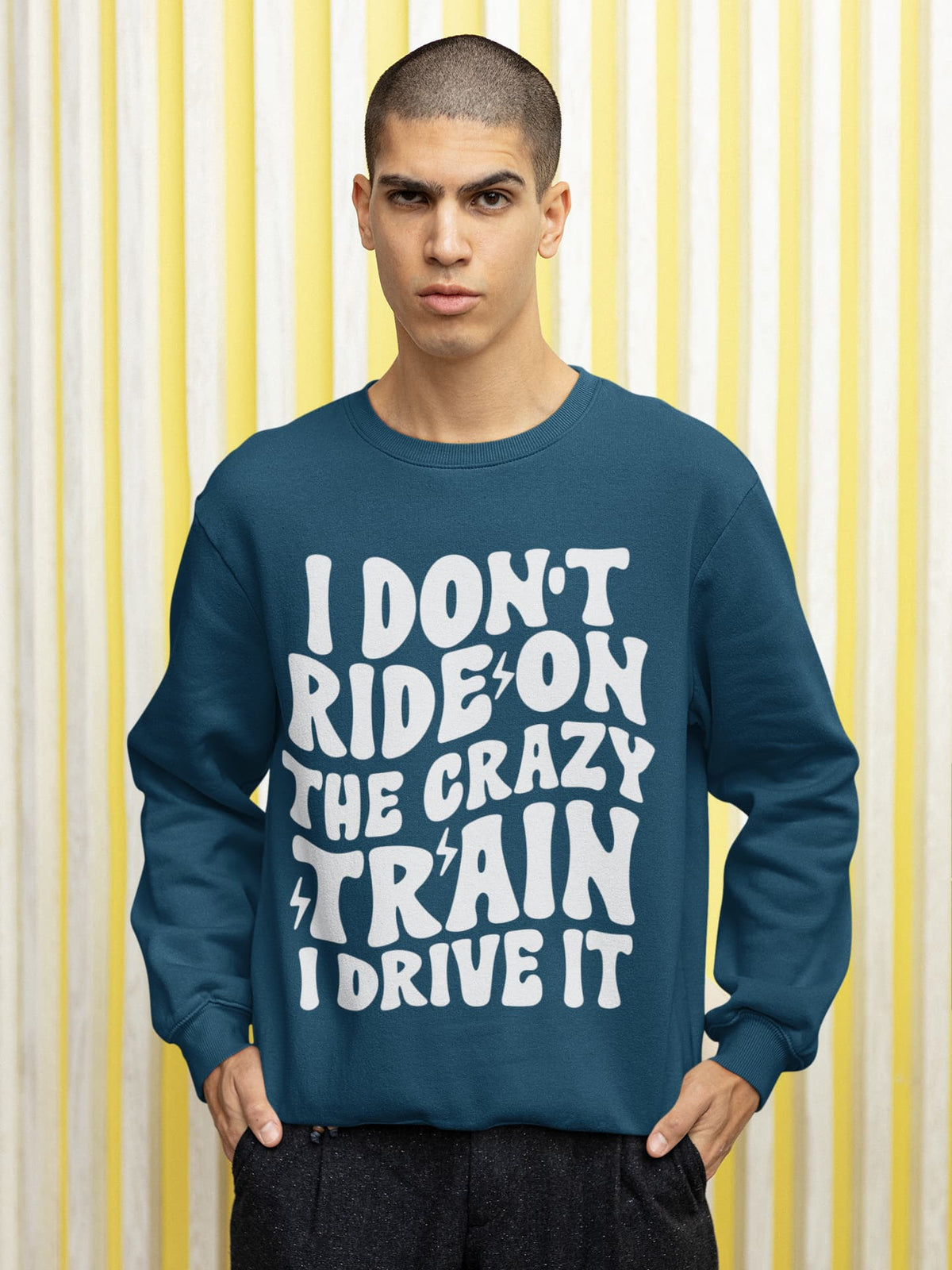 Men's Navy Blue Sweatshirts