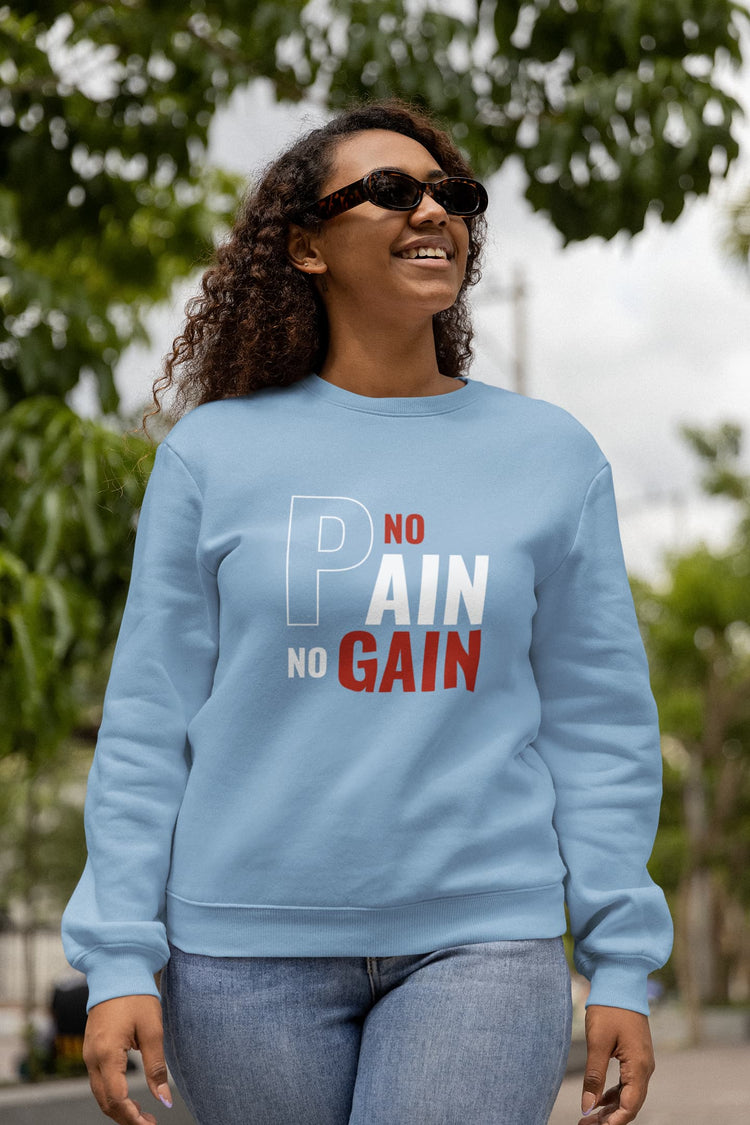 UNISEX BABY BLUE SWEATSHIRT