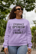 UNISEX IRIS LAVENDER SWEATSHIRTS