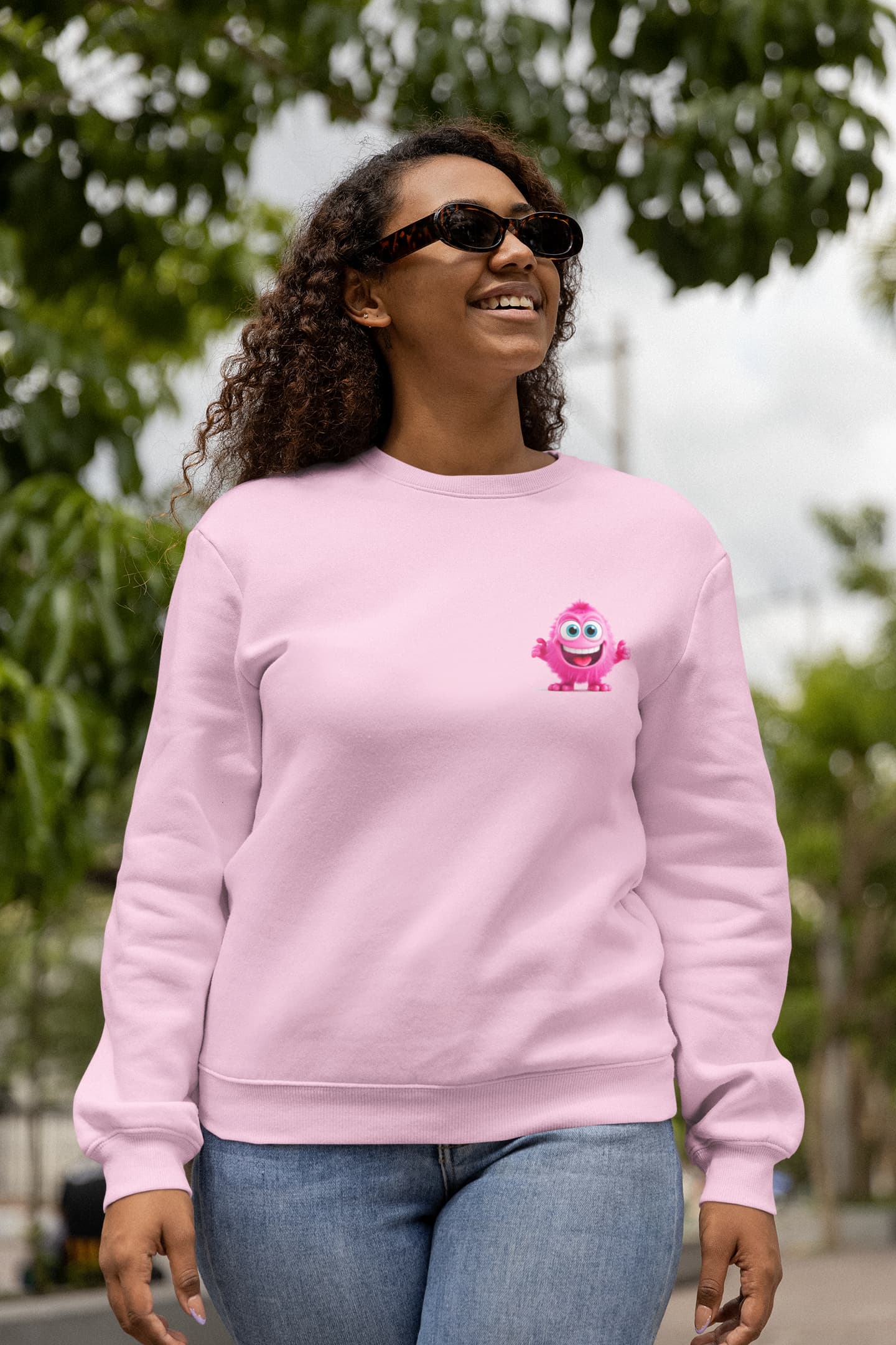 Men's Light Pink Sweatshirts