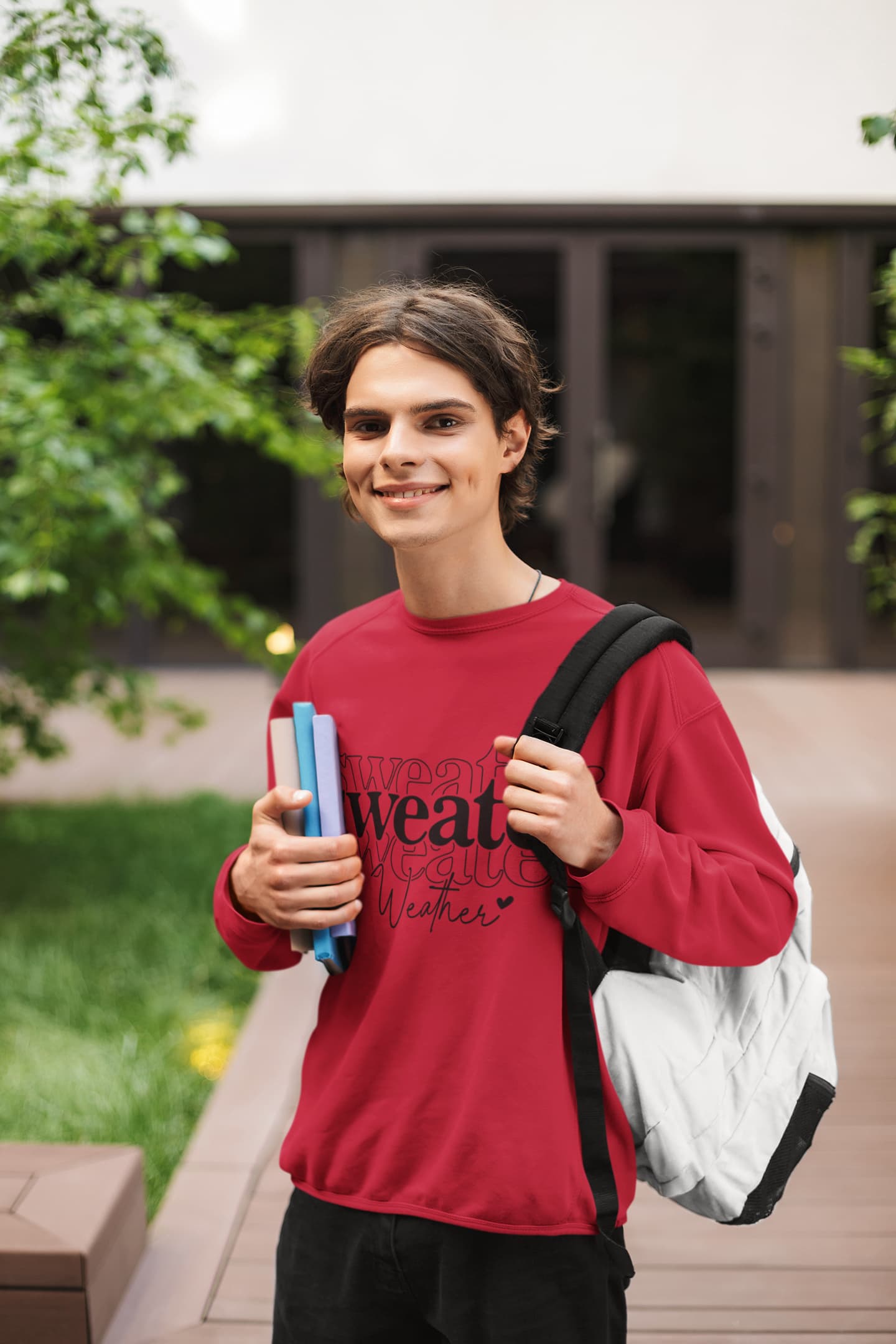 Men's Red Sweatshirts