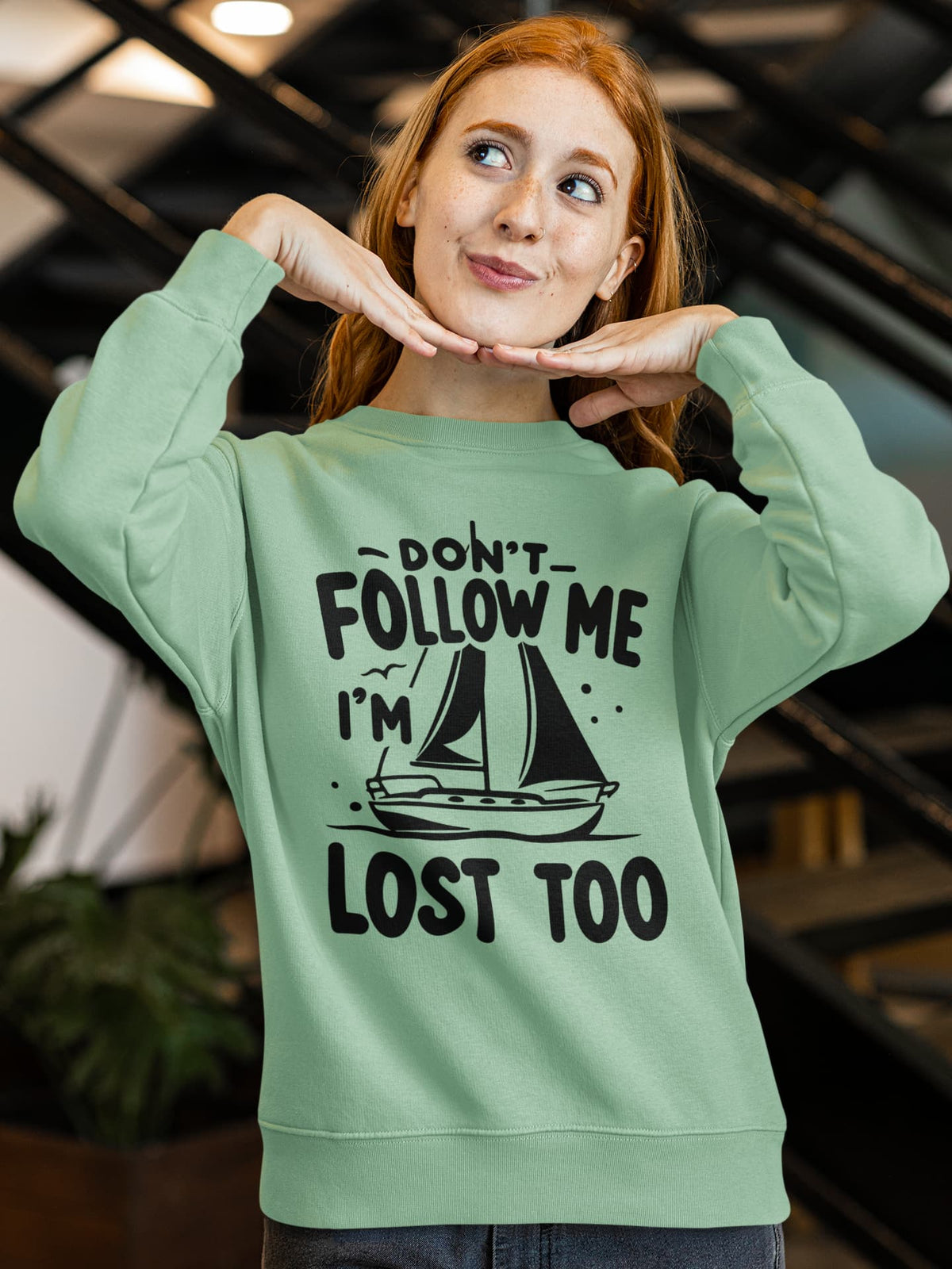 Men's Mint Green Sweatshirts