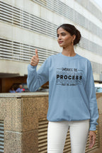 UNISEX BABY BLUE SWEATSHIRT