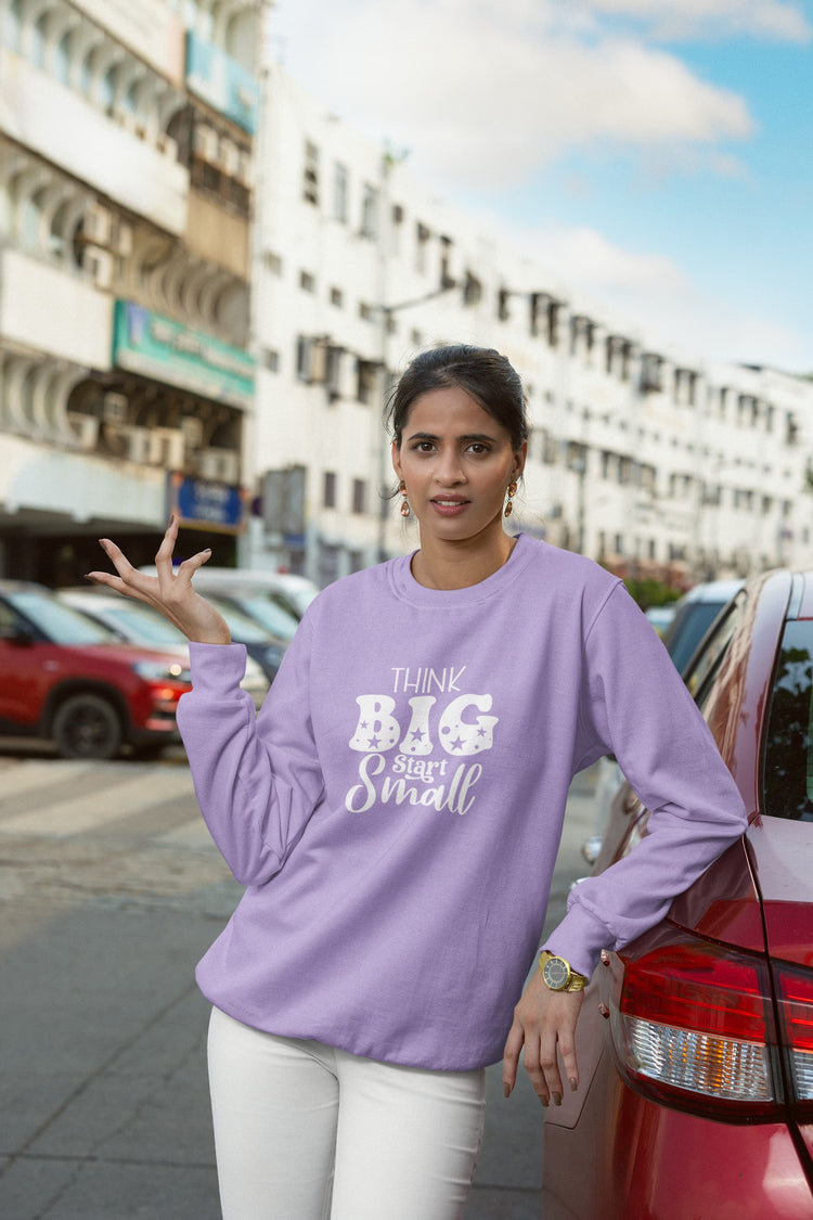 UNISEX IRIS LAVENDER SWEATSHIRT