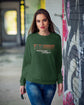 UNISEX OLIVE GREEN SWEATSHIRT