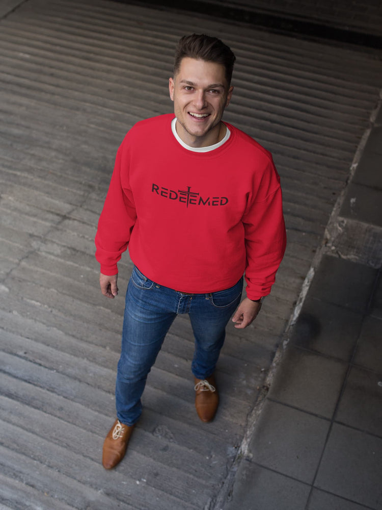 MENS RED SWEATSHIRTS