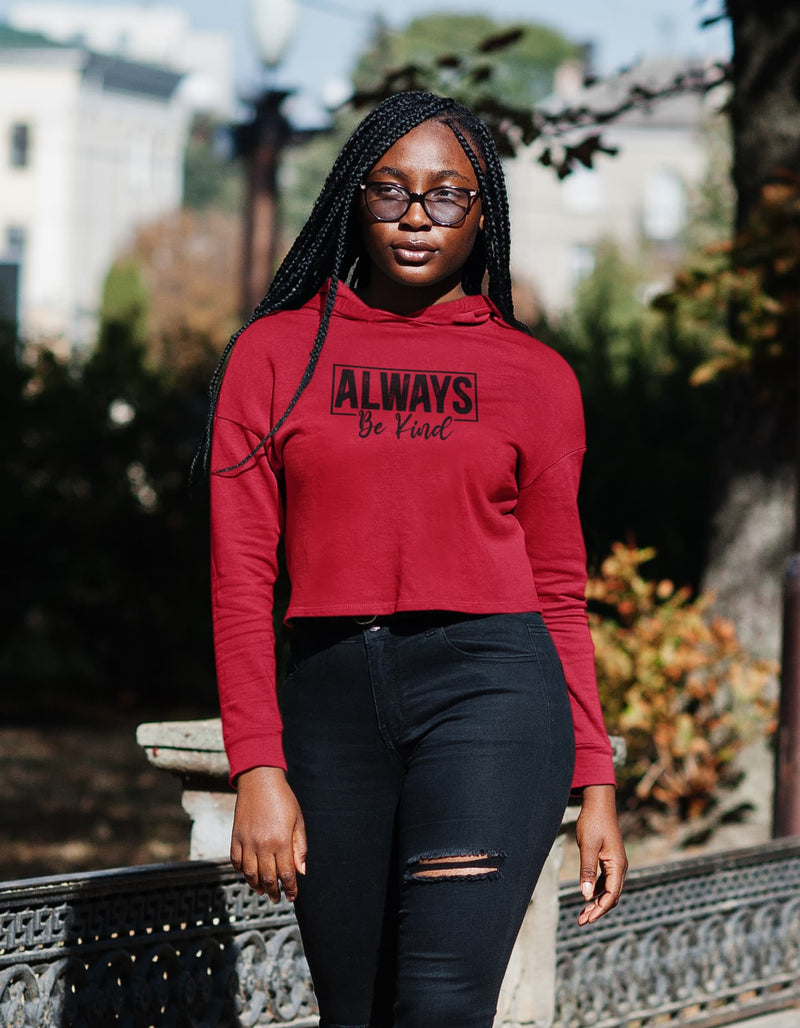 GENTLE CREED Crop Hoodie
