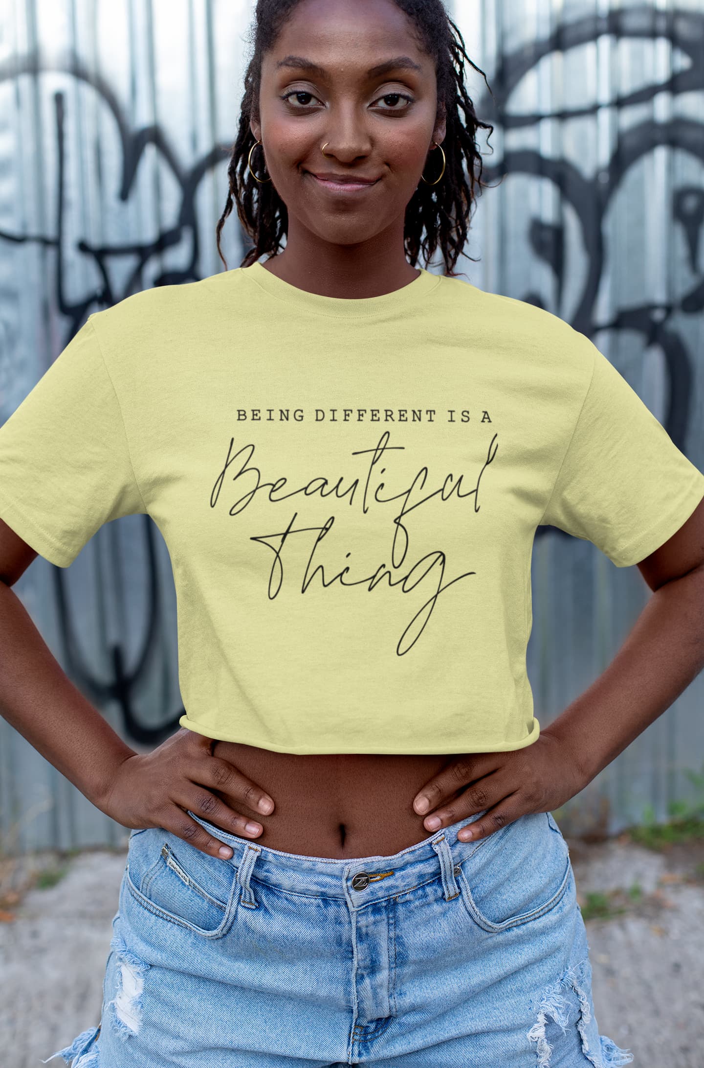 Women's Butter Yellow Crop Tops