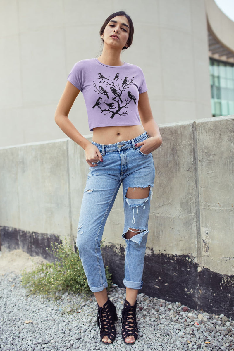 BIRDS FORGE Crop Top