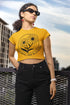 Women’s Golden Yellow Crop Tops