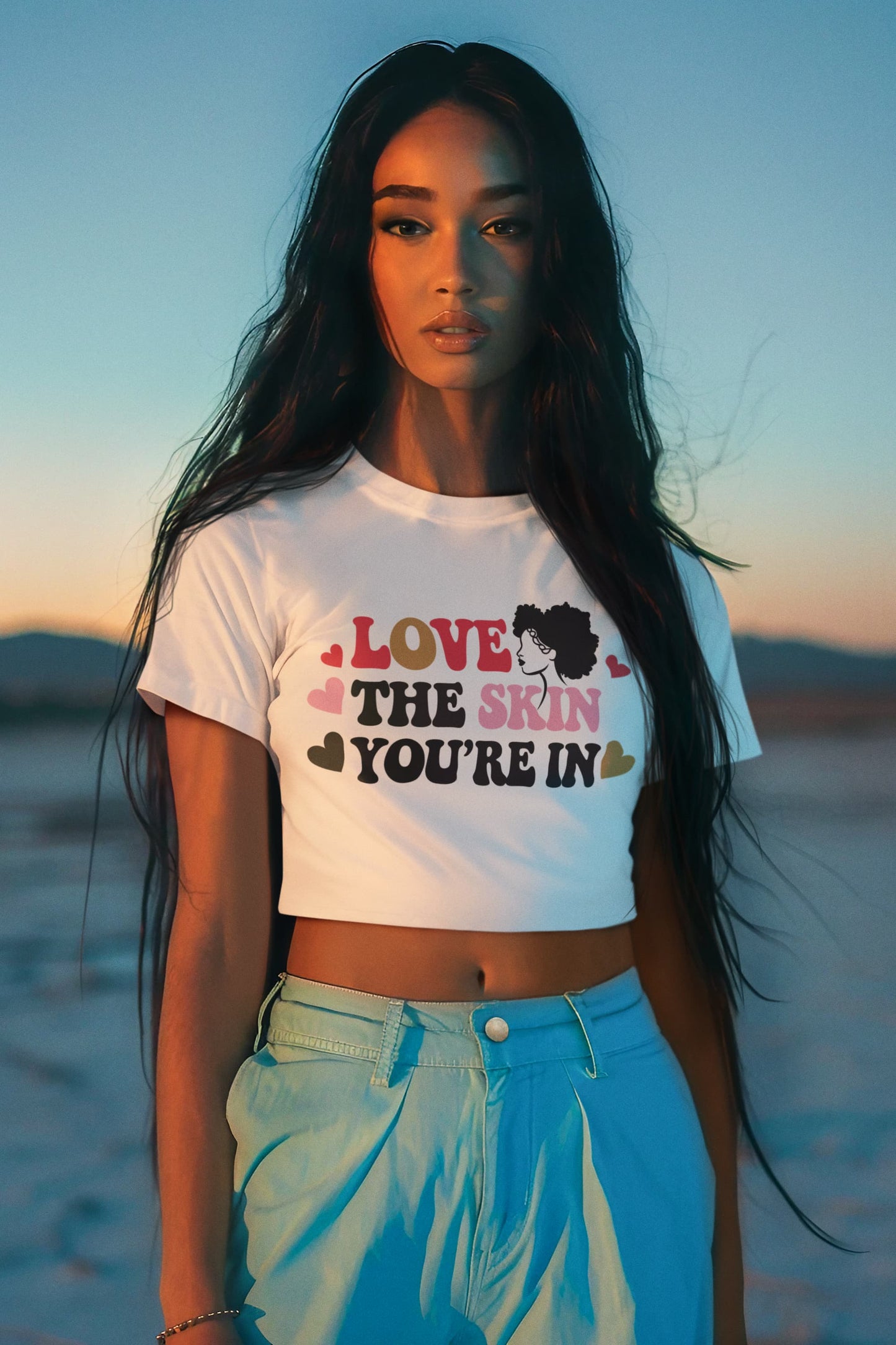 Women's White Crop Tops