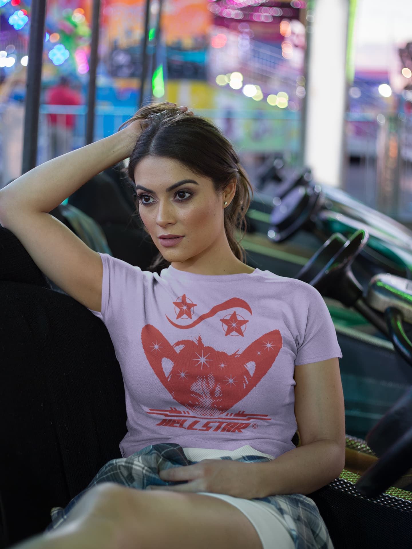 Women's Iris Lavender Crop Tops