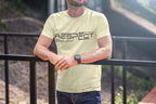 Men's Almond Round Neck T-shirts