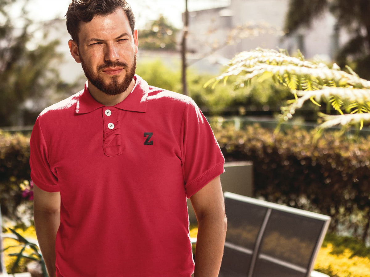Men's Red Polo T-shirts