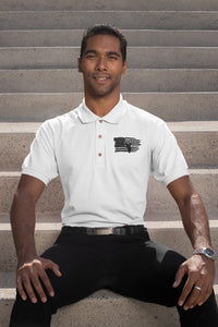 Men's White Polo T-shirts