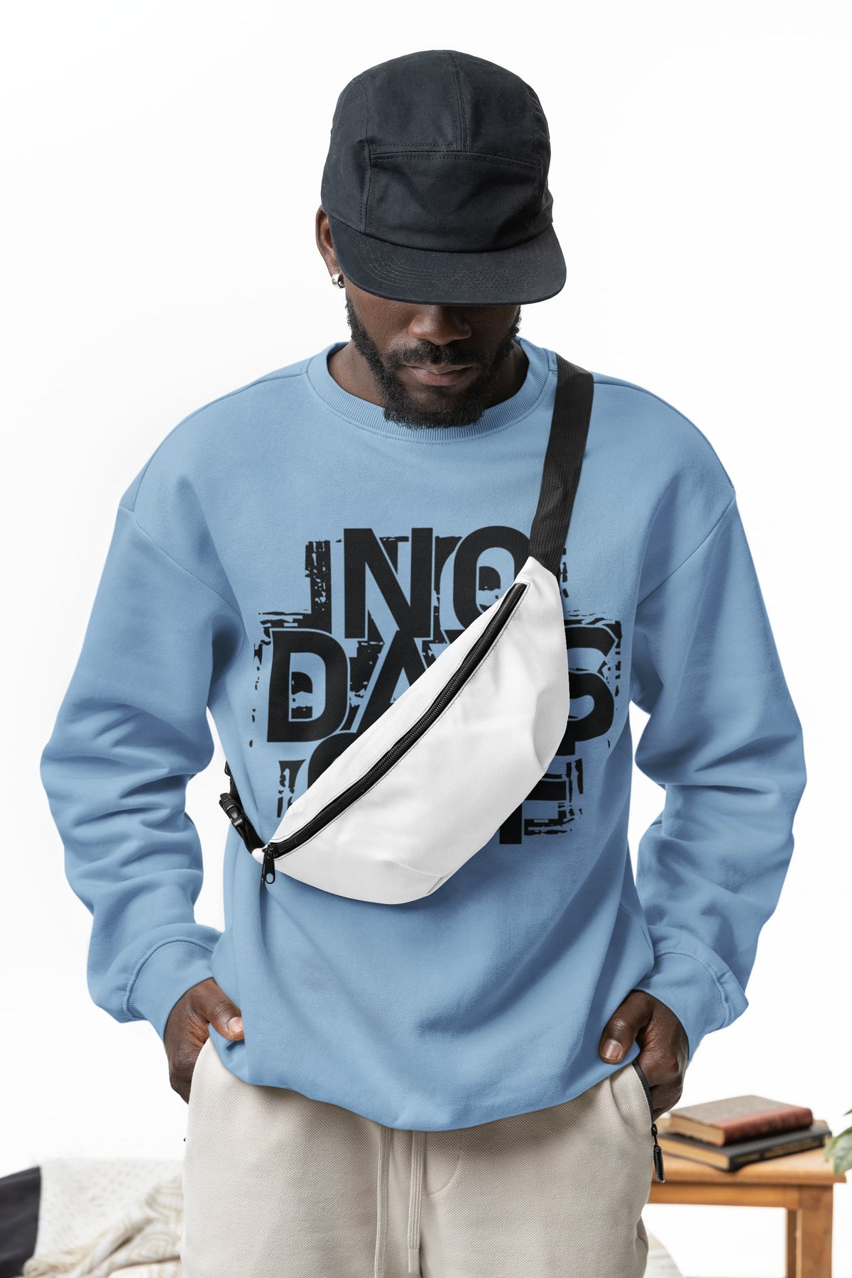 Men's Baby Blue Sweatshirts