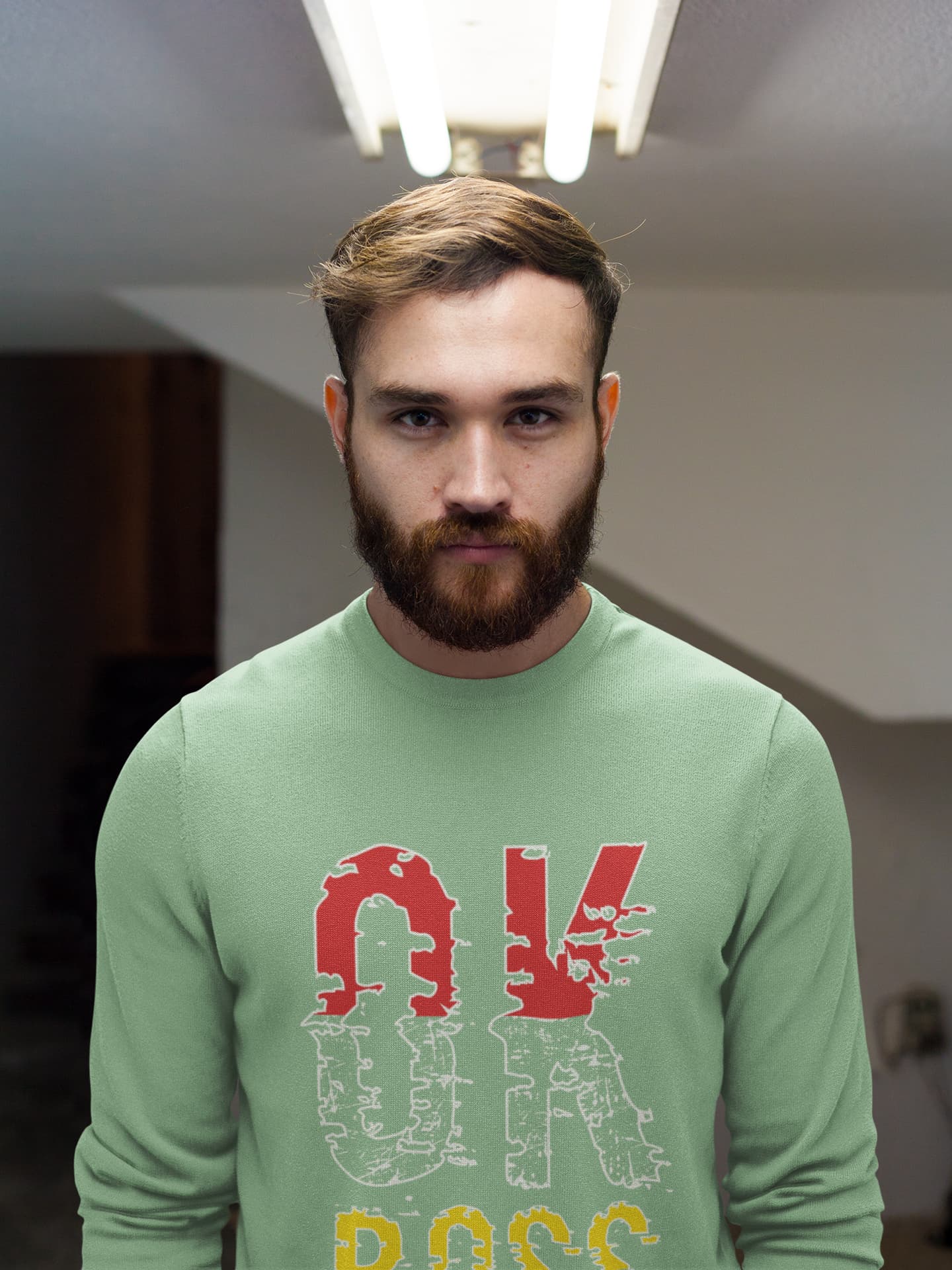 Men's Mint Green Sweatshirts