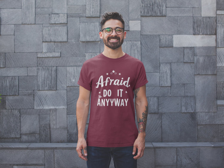 MENS MAROON ROUNDNECK T-SHIRT