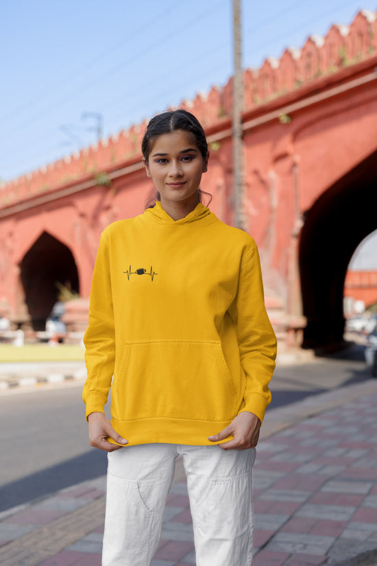 UNISEX GOLDEN YELLOW HOODIES