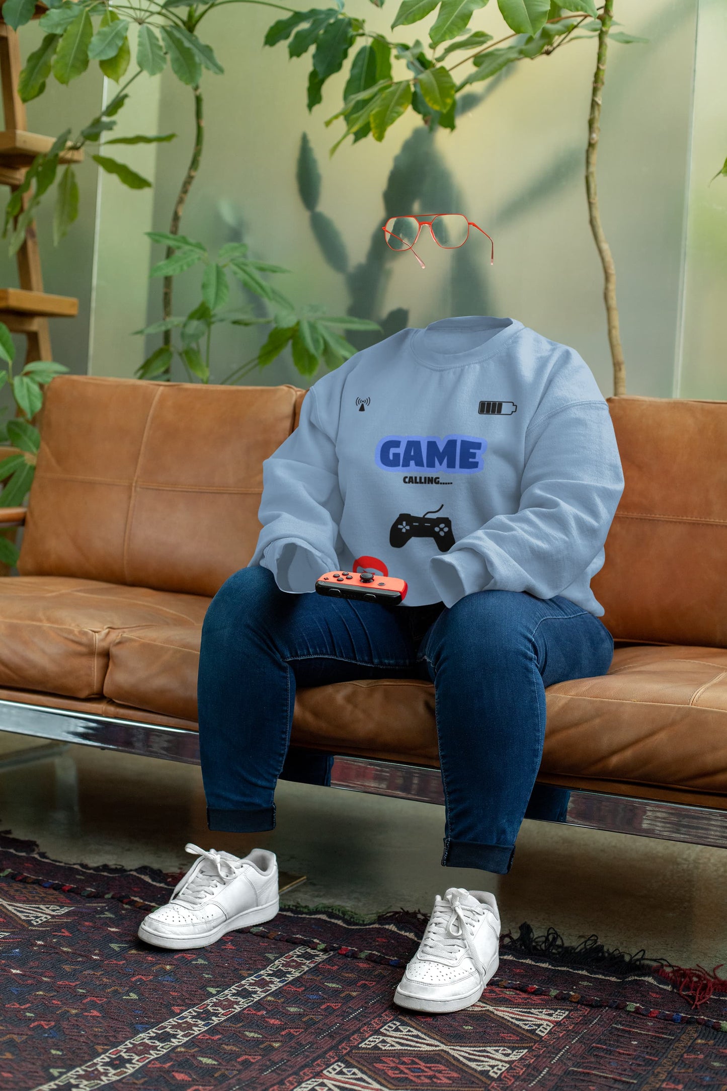 Men's Baby Blue Sweatshirts