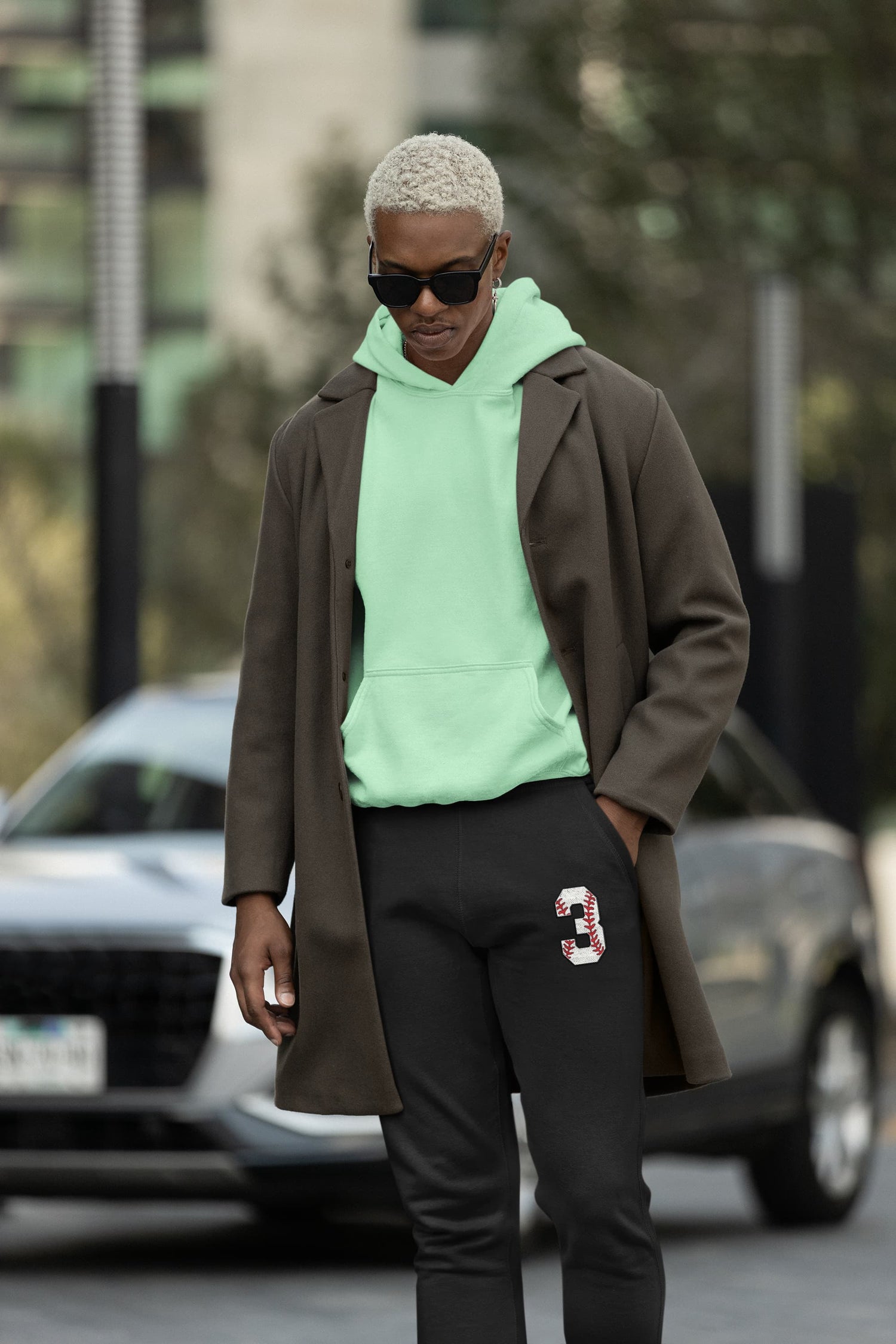 MENS BLACK JOGGERS 