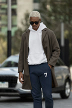 Men's Navy Blue Joggers