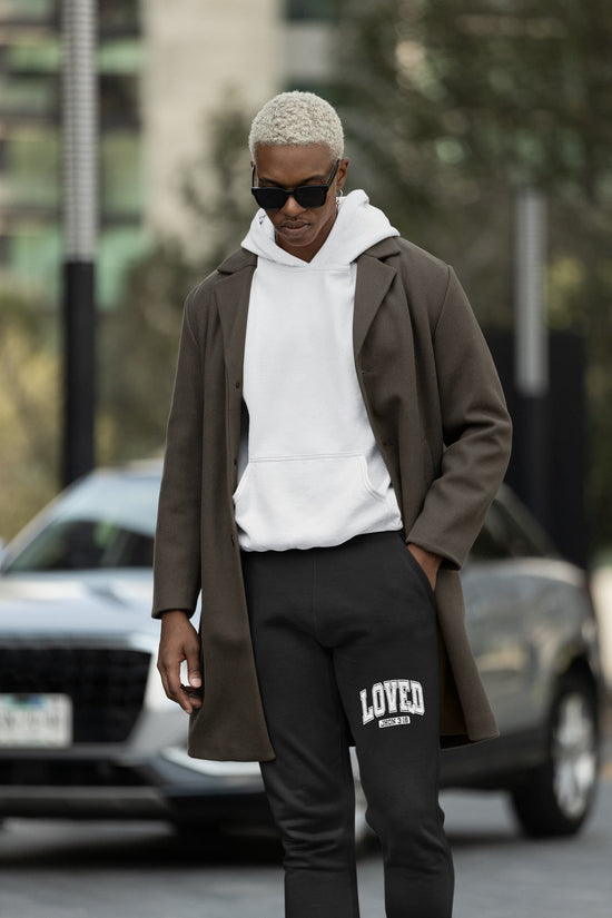 MENS BLACK JOGGERS 
