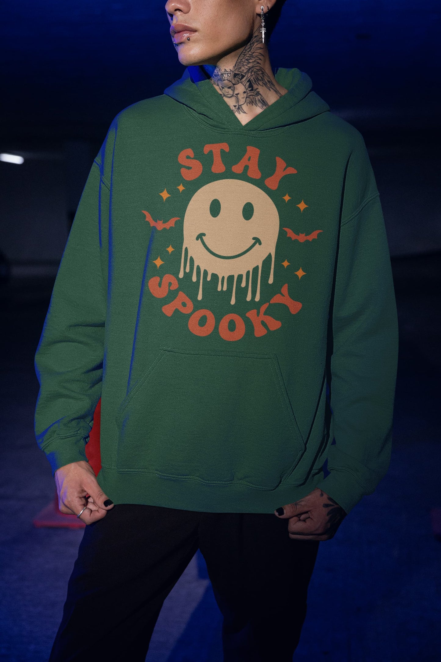 Men's Olive Green Hoodies